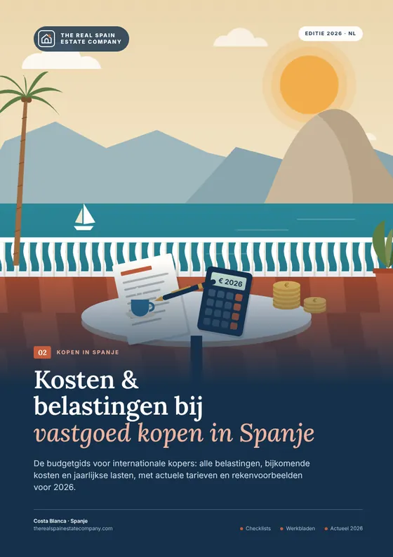 Kosten & belastingen bij vastgoed kopen in Spanje
