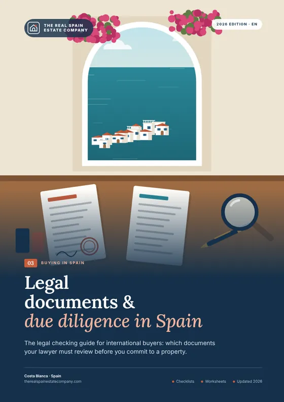 Legal documents & due diligence in Spain