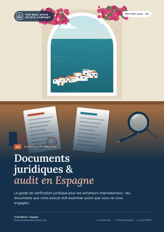 Documents juridiques & audit en Espagne