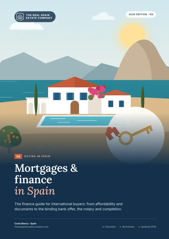 Mortgages & finance in Spain