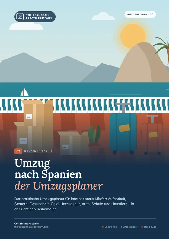 Umzug nach Spanien der Umzugsplaner