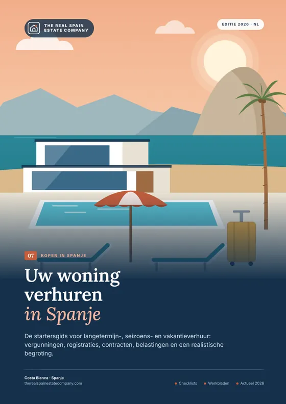 Uw woning verhuren in Spanje
