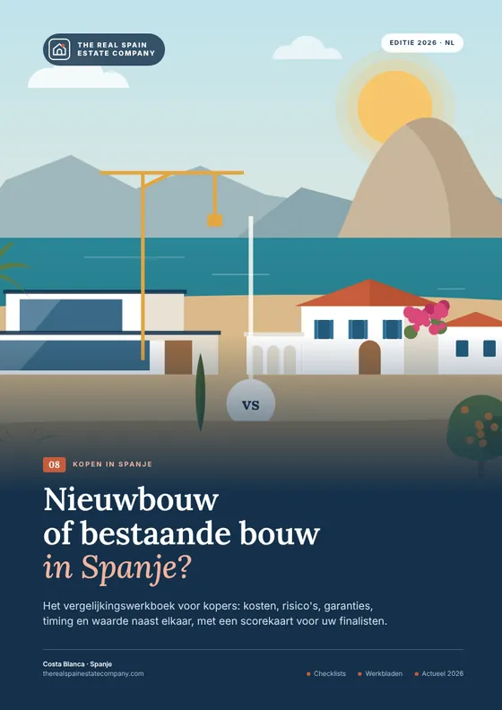 Nieuwbouw of bestaande bouw in Spanje?
