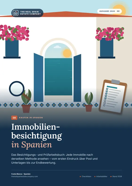 Immobilien- besichtigung in Spanien