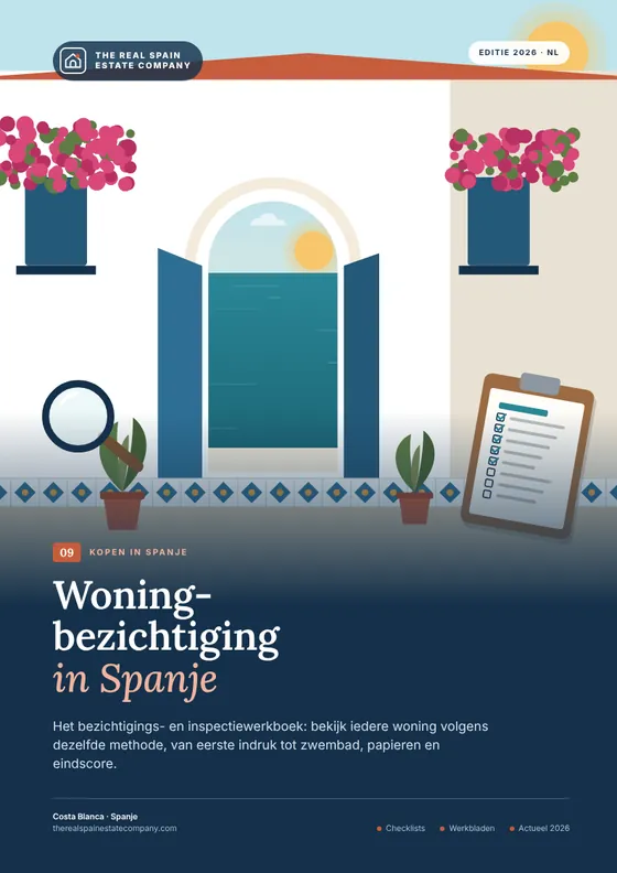 Woning- bezichtiging in Spanje
