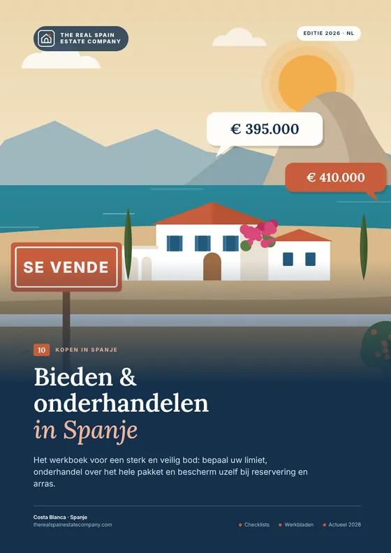Bieden & onderhandelen in Spanje