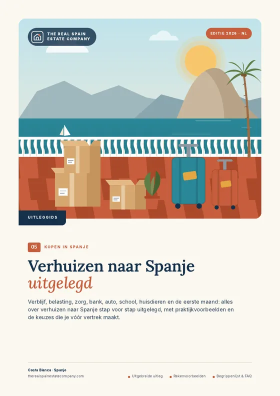 Verhuizen naar Spanje uitgelegd
