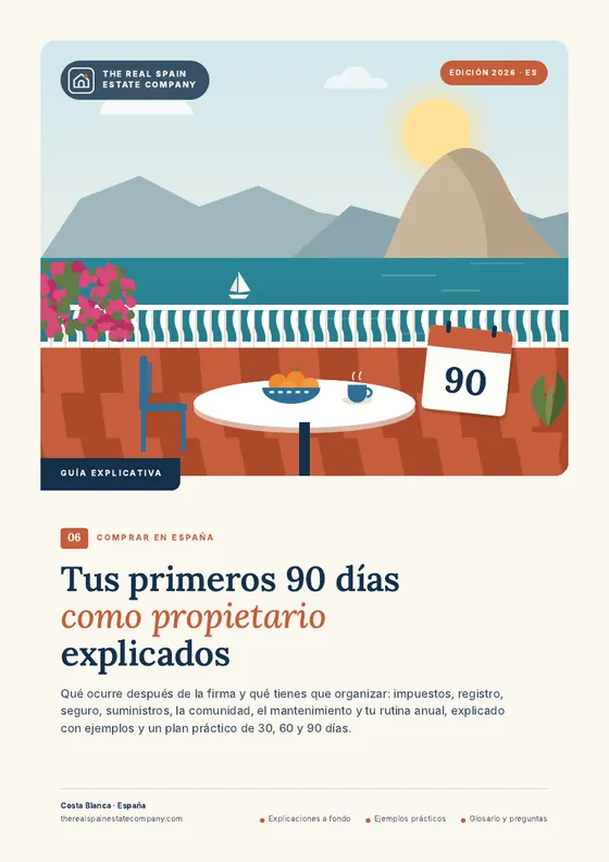 Tus primeros 90 días como propietario explicados