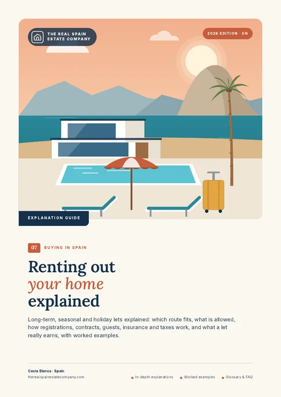 Renting out your home explained