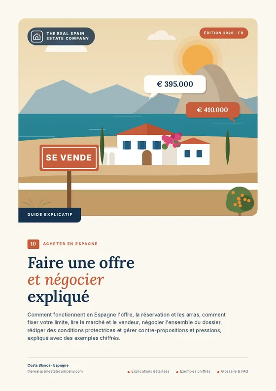 Faire une offre et négocier expliqué